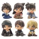 Coleção de brinquedos de figuras de anime, 6 peças, Detective Conans, 5 cm