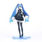 Coleção de brinquedos de figuras de anime Hatsune Miku Blue Hair 8,5 cm Coleção de brinquedos de figuras de anime Hatsune Miku Blue Hair 8,5 cm