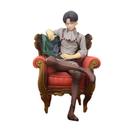 Coleção de brinquedos de figuras de anime LeviAckermann 15cm PVC