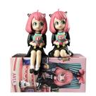 Coleção de brinquedos de figuras de anime Spys Familys Anyas Forgers