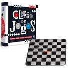 Coleção de Jogos de Tabuleiro Damas Ludo Trilha Sobe e Desce
