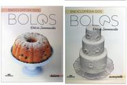 Coleção de livros: Enciclopédia dos Bolos - 2 vol Editora Melhoramentos - Kit de Livros