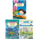 Coleção de Livros Pedro Bandeira - 3 Vol: O melhor presente, A escola da vida, O monstro do mar.