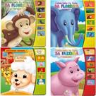 Coleção De Livros Sonoros - 4 Vol - Conhecendo Sons + Amiguinhos Sonoros