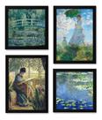 Coleção De Quadros Artes Composição Claude Monet