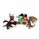 Coleção Dinosaur World 4 Dragões com Objetos de Cenário para Crianças Coleção Dinosaur World 4 Dragões com Objetos de Cenário para Crianças