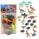 Coleção Dinossauro Animal Planet com 12 Dinos e 09