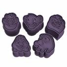 COLEÇÃO Ejetor Modelador Doces REI LEAO Brigadeiros Docinhos Massa Biscuit Biscoito Resistente Massinha Modelar Pa