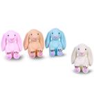 Coleção Figure Toy Anime Sitting Rabbits, 4 peças, modelo Chara