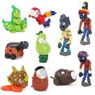 Coleção Figure Toy Plants Zombie Sunflower Shroom 10 unidades