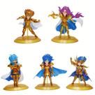 Coleção Figure Toy Saint Seiya Anime, 5 unidades, modelo 10-11 cm