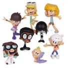 Coleção Figure Toy The Loud House Anime, modelo de 8 peças