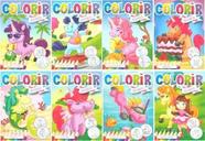 Coleção Formato Médio Colorir - Unicórnios - Ciranda Cultural Coleção Formato Médio Colorir - Unicórnios - Ciranda Cultural