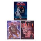 Coleção Graphic Chillers - 3 clássicos adaptados para graphic novels: Drácula, O Fantasma da Ópera e Frankenstein Coleção Graphic Chillers - 3 clássicos adaptados para graphic novels: Drácula, O Fantasma da Ópera e Frankenstein