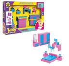 Coleção Judy Home Quarto Brinquedo Infantil 7 Peças Samba Toys