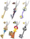 Coleção Keyblade Shokugan Kingdom Hearts, caixa com 12 Coleção Keyblade Shokugan Kingdom Hearts, caixa com 12