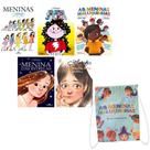 Coleção meninas ziraldo - 5 vol + mochila bag meninas maluquinhas