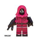 Coleção Mini Figure Toys Sajy Squid Games Personagens