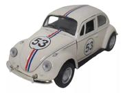 Coleção Miniatura Fusca Herbie 53 - Escala1:32 - Abre Portas e Capô