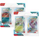 Coleção Pokemon 2025 Amigos de Jornada Kit 2x Blister Quadruplo Cards Pokémon Scrafty Yanmega