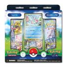 Coleção Pokémon TCG Go Pin Squirtle com cartão promocional e pino Coleção Pokémon TCG Go Pin Squirtle com cartão promocional e pino