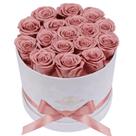 Coleção Preserved Flowers Prifroti 17 Roses em caixa de camurça