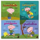 Coleção Sentimentos e Virtudes - Humildade - Coragem - Paciência - Gratidão