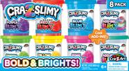 Coleção Slime Cra-Z-Slimy Bold & Brite - 8 Unidades (6+ Anos)