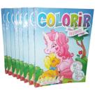 Coleção Unicórnios Livros Para Pintar Infantil Atacado - Bicho Esperto