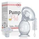 Colector de Leite Materno Save The Milk Pump Pod 130ml - Com Acessórios Colector de Leite Materno Save The Milk Pump Pod 130ml - Com Acessórios