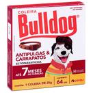 Coleira Anti Pulga Bulldog 7 Meses de Duração Elimina Tudo