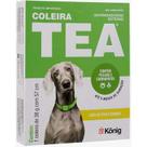 Coleira Antipulgas e Carrapatos Para Cães Cachorros Grande Adulto TEA 38g e 57cm