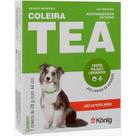 Coleira Antipulgas e Carrapatos Para Cães Cachorros Pequenos E Médios TEA 28g e 44cm