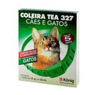 Coleira Antipulgas e Carrapatos TEA 327 Gatos 13g 33cm Konig