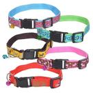 COLEIRA CACHORRO 1,5 x 37cm MEU PET POLIÉSTER - TAM.P - PARA CÃOS E GATOS ATÉ 15KG