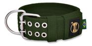 Coleira Cachorro Grande Forte Coleira Amorosso Cor Verde Militar Coleira Cachorro Grande Forte Coleira Amorosso Cor Verde Militar