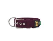 Coleira Cachorro Grande Pit Bull Fit Cor:Vinho Tamanho: GG Coleira Cachorro Grande Pit Bull Fit Cor:Vinho Tamanho: GG
