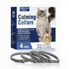 Coleira calmante LIWENQI para gatos, pacote com 4, alivia o estresse e a ansiedade Coleira calmante LIWENQI para gatos, pacote com 4, alivia o estresse e a ansiedade