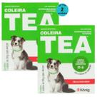 Coleira Contra Pulgas E Carrapatos Cães De Porte Médio 28g Com 44cm Kit Com 2 unidades