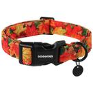 Coleira de algodão DOGWONG Heavy-Duty Fall para cães pequenos, médios e grandes Coleira de algodão DOGWONG Heavy-Duty Fall para cães pequenos, médios e grandes