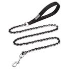 Coleira de cachorro S-ETOVUS Chain Metal à prova de mastigação para cães de médio porte