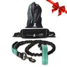 Coleira de cachorro sem usar as mãos SparklyPets Professional Teal para 1 cão Coleira de cachorro sem usar as mãos SparklyPets Professional Teal para 1 cão