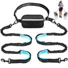 Coleira de corrida Hands Free Dog Uppetly para cães de médio e grande porte
