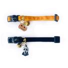 Coleira de gato Cognatio Quick Release Double Velvet Bell 20-30 cm