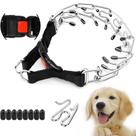 Coleira de pinos para cães Super Adjustable Training em Aço Inoxidável