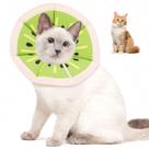 Coleira de recuperação PetPhindu Cat impermeável ajustável verde