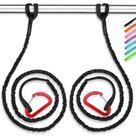 Coleira de remo de caiaque OCEANBROAD D-Ring Bungee Strap, pacote com 4