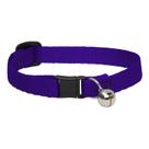 Coleira de segurança para gatos LupinePet Basics 1,27 cm Purple Bell 20-30 cm Coleira de segurança para gatos LupinePet Basics 1,27 cm Purple Bell 20-30 cm
