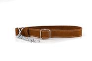 Coleira Euro-Dog de Couro Martingale Ajustável para Cães Coleira Euro-Dog de Couro Martingale Ajustável para Cães