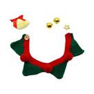 Coleira Festiva De Natal Para Pets Com Sinos, Acessório Artesanal De Crochê Para Cães E Gatos Coleira Festiva De Natal Para Pets Com Sinos, Acessório Artesanal De Crochê Para Cães E Gatos